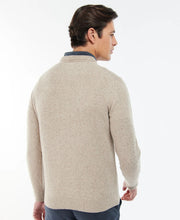 Load image into Gallery viewer, Barbour Tisbury Stone Beige Fleck Crew Knit mkn0844 st51