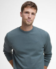 Load image into Gallery viewer, Barbour Crew Knit in Vintage Teal mkn0932 te31