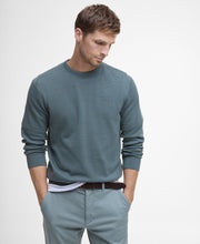 Load image into Gallery viewer, Barbour Crew Knit in Vintage Teal mkn0932 te31