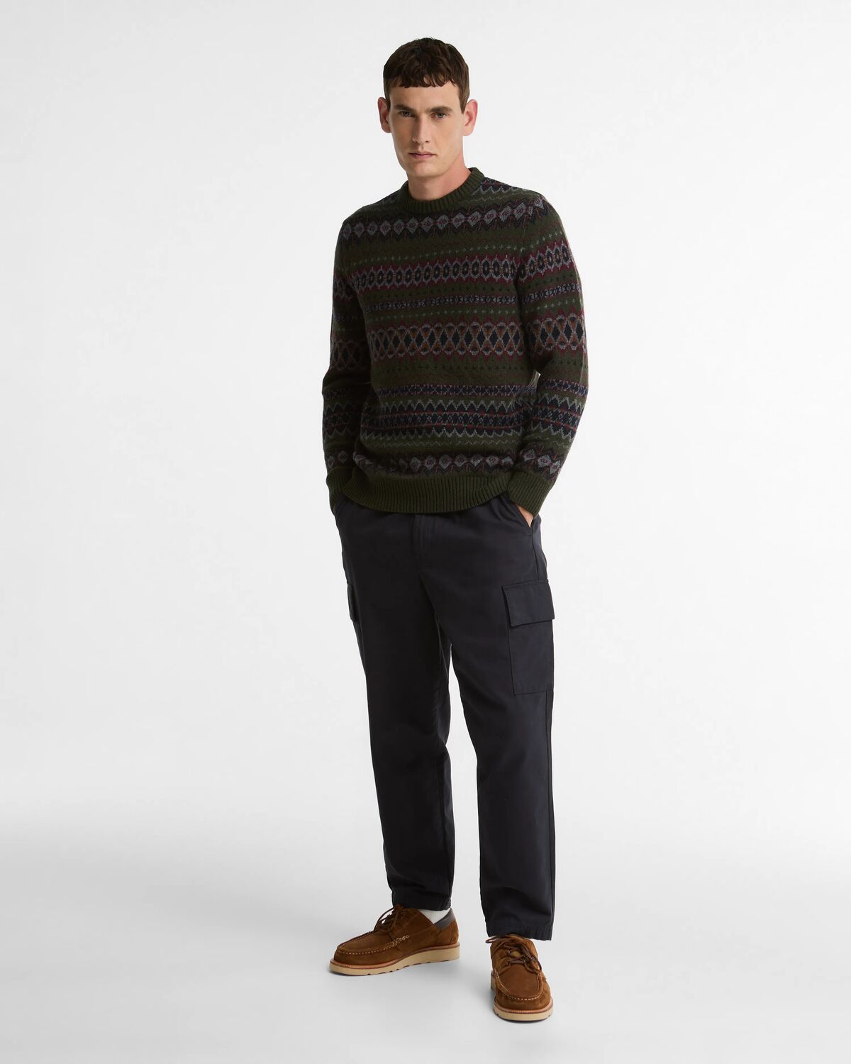 Barbour Fairisle Knit MKN1027 CH91