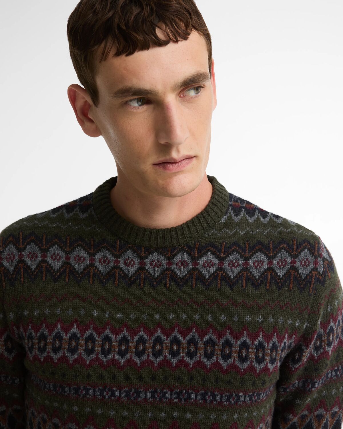 Barbour Fairisle Knit MKN1027 CH91