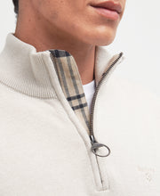 Load image into Gallery viewer, Barbour Half Zip Knit in Ecru MKN1074 be12