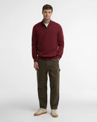 Barbour Zip Jumper Russet Orange MKN1074 BR57