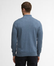 Load image into Gallery viewer, Barbour Dusk Blue Zip Jumper MKN1074 BU18