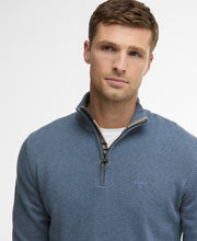 Load image into Gallery viewer, Barbour Dusk Blue Zip Jumper MKN1074 BU18