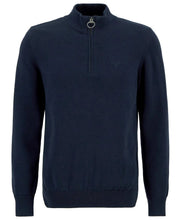 Load image into Gallery viewer, Barbour Zip Jumper Navy MKN1074 ny91