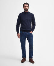Load image into Gallery viewer, Barbour Zip Jumper Navy MKN1074 ny91