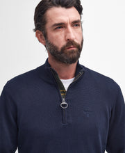 Load image into Gallery viewer, Barbour Navy Zip Jumper MKN1074 ny91