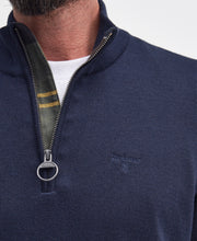 Load image into Gallery viewer, Barbour Navy Zip Jumper MKN1074 ny91