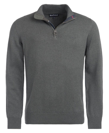 Barbour Zip Jumper Olive Green MKN1074 ol91