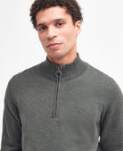 Barbour Zip Jumper Olive Green MKN1074 ol91