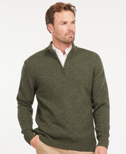 Load image into Gallery viewer, Barbour | Tisbury 1/2 Zip Wool Knit in Seaweed Green Fleck | mkn1187 gn79