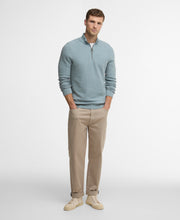 Load image into Gallery viewer, Barbour Slate Blue Zip Jumper MKN1717 BU64