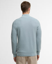 Load image into Gallery viewer, Barbour Slate Blue Zip Jumper MKN1717 BU64