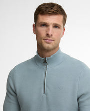 Load image into Gallery viewer, Barbour Slate Blue Zip Jumper MKN1717 BU64