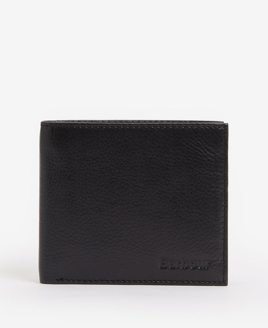Barbour Black Wallet mlg0002 bk52