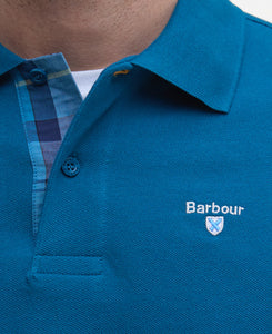 Barbour Tartan Pique in Lyons Blue MML0012 aq72