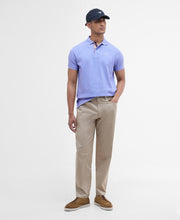 Load image into Gallery viewer, Barbour Tartan Pique Polo Sky Blue Marl MML0012 bl55