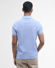 Load image into Gallery viewer, Barbour Tartan Pique Polo Sky Blue Marl MML0012 bl55