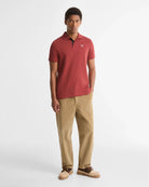 Barbour Russet Tartan Polo Shirt MML0012 BR57