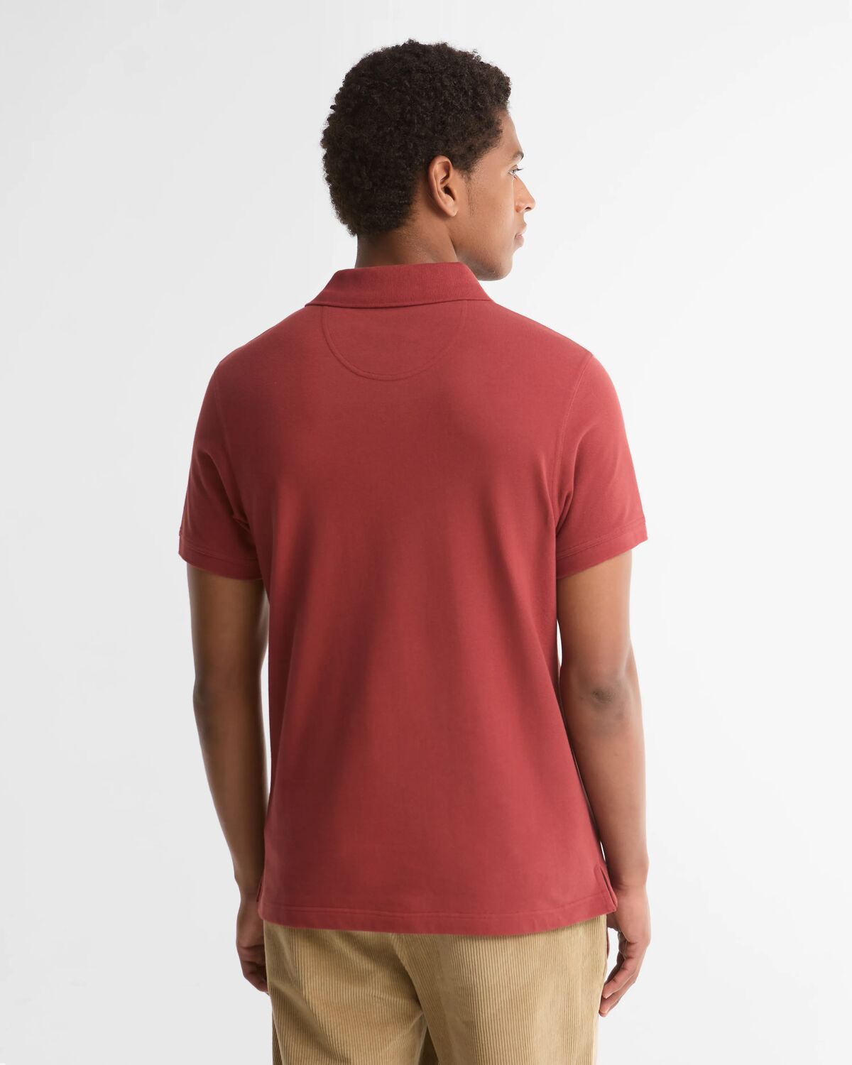 Barbour Russet Tartan Polo Shirt MML0012 BR57