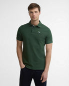 Barbour Green Tartan Polo Shirt MML0012 GN92