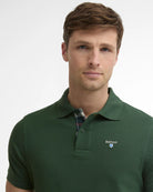 Barbour Green Tartan Polo Shirt MML0012 GN92