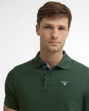 Load image into Gallery viewer, Barbour Green Tartan Polo Shirt MML0012 GN92
