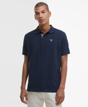 Load image into Gallery viewer, Barbour Navy Tartan Polo Shirt MML0012 ny31