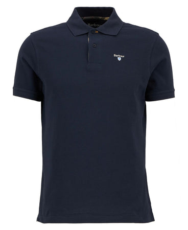 Barbour Navy Tartan Polo Shirt MML0012 ny31