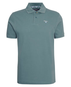 Barbour Tartan Pique in Vintage Teal MML0012 te31