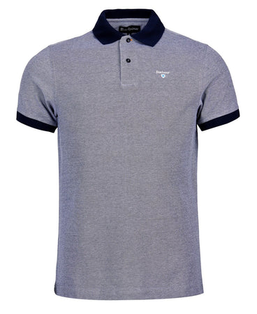 Barbour Tipped Polo Shirt Blue MML0628 bl92