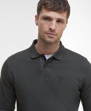 Load image into Gallery viewer, Barbour Green Long Sleeve Polo mml0705 gn91