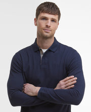 Load image into Gallery viewer, Barbour Navy Long Sleeve Polo mml0705 ny91
