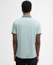 Load image into Gallery viewer, Barbour Cornsay Slate Blue Tipped Polo MML1281 BU64