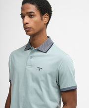 Load image into Gallery viewer, Barbour Cornsay Slate Blue Tipped Polo MML1281 BU64