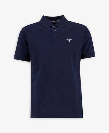 Barbour Sutton Polo Navy MML1459 ny31