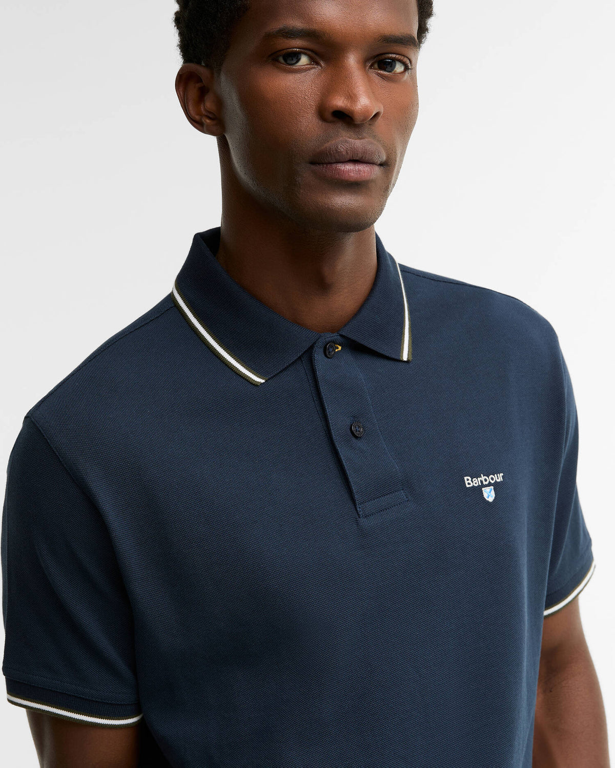 Barbour Fielding Polo Navy MML1499 ny91