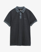 Barbour International Washed Black Polo MML1502 bk31