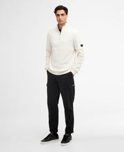 Load image into Gallery viewer, Barbour International White Zip Sweat MOL0751 wh32