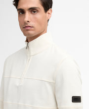 Load image into Gallery viewer, Barbour International White Zip Sweat MOL0751 wh32