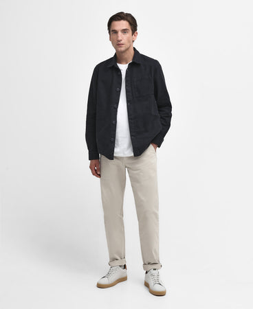 Barbour Navy Overshirt MOS0281 ny91