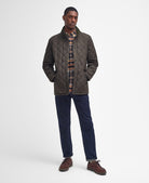 Barbour Olive Green Quilt Jacket MQU0006 ol51