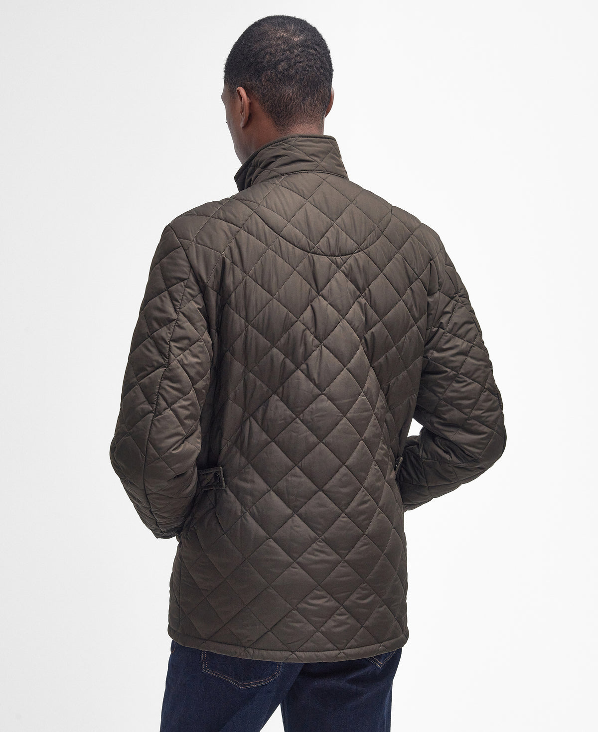 Barbour Olive Green Quilt Jacket MQU0006 ol51