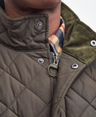 Barbour Olive Green Quilt Jacket MQU0006 ol51