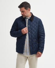 Load image into Gallery viewer, Barbour MQU1768 ny51 | Thornley Quilted Jacket in Navy with Fold Down Collar