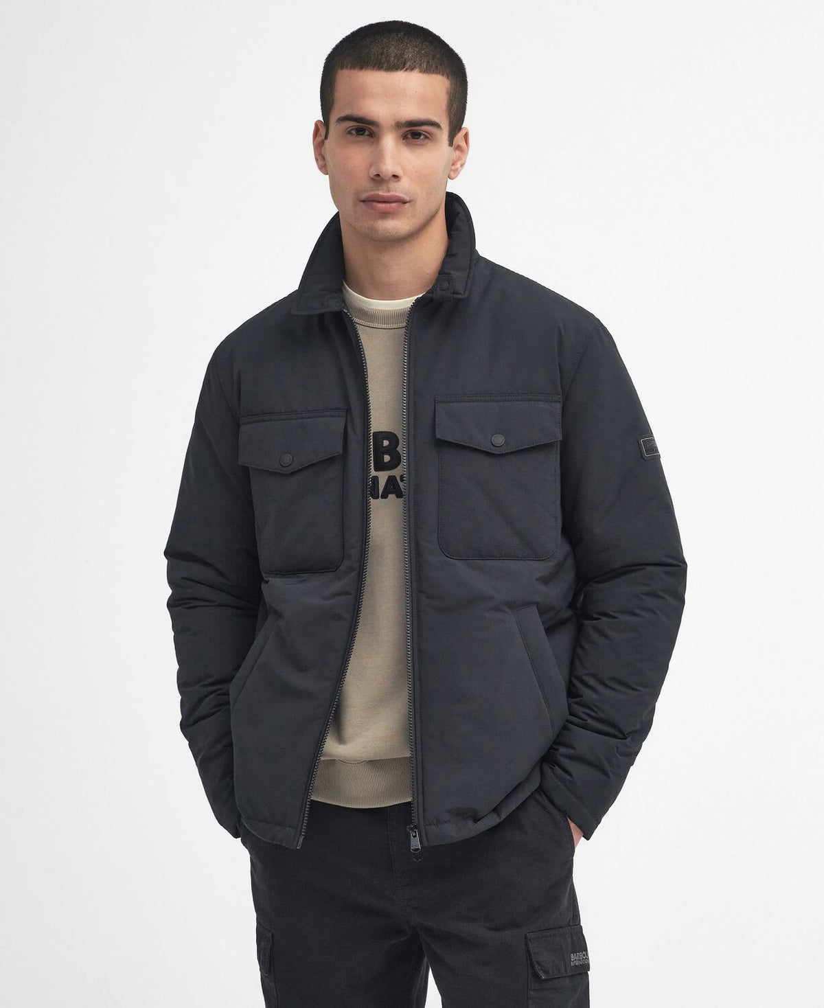 Barbour International Distill Jacket Black MQU1828