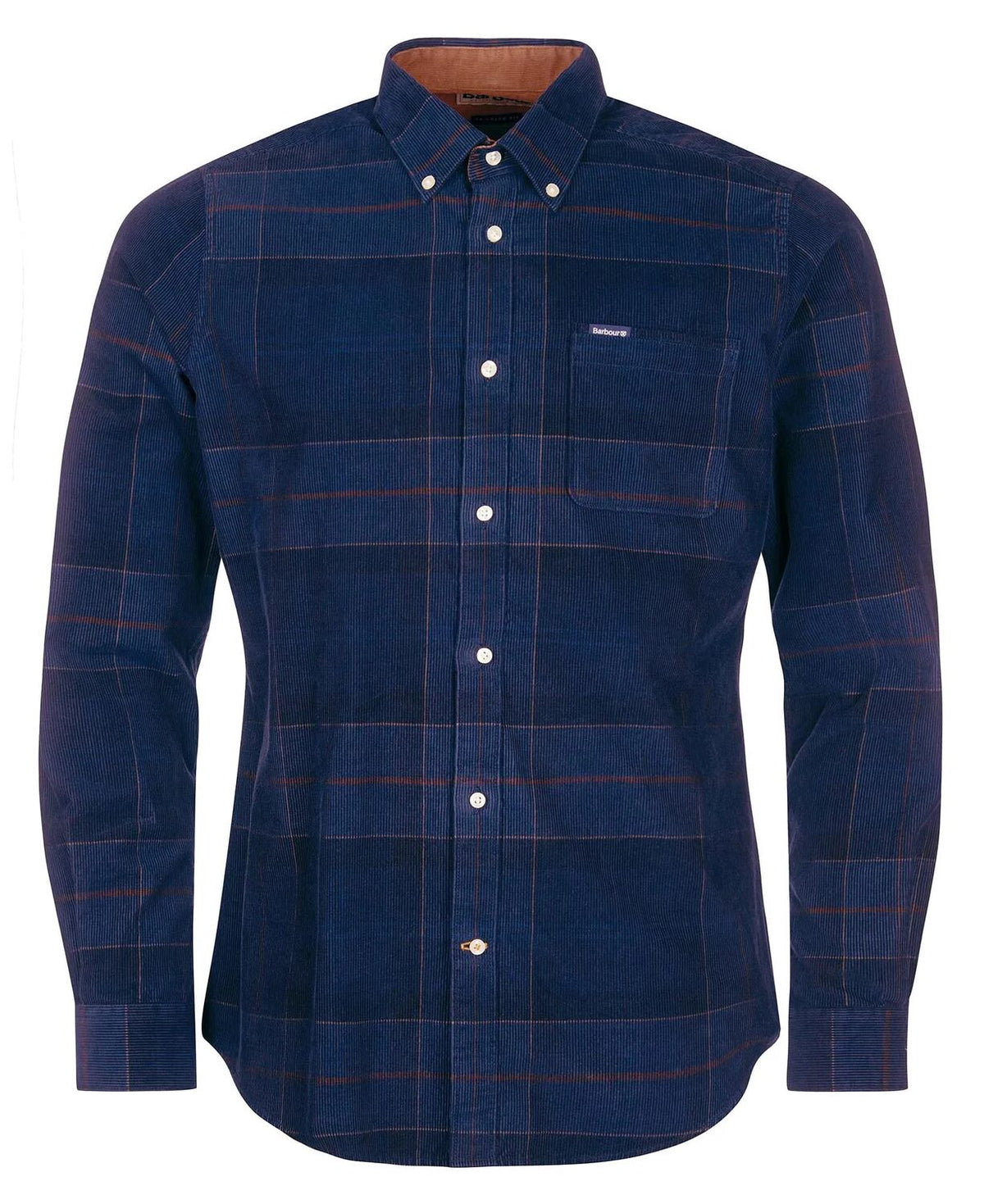 Barbour Blair Cord Shirt Navy MSH4986 TN54