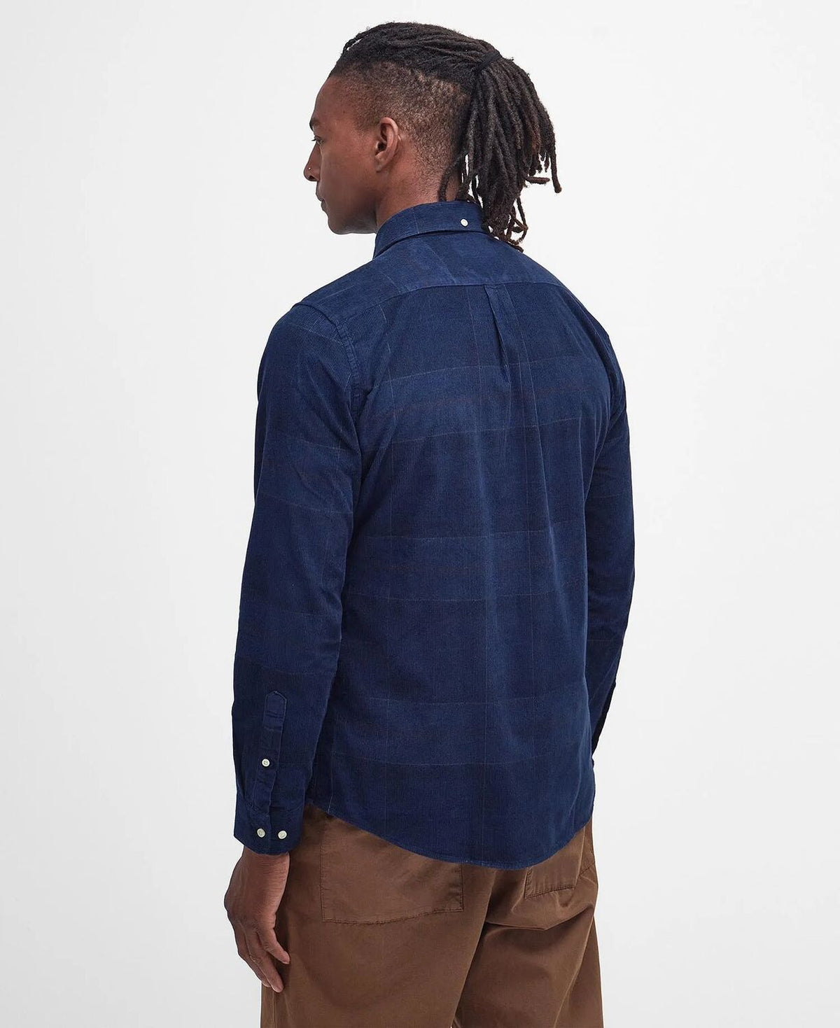 Barbour Blair Cord Shirt Navy MSH4986 TN54