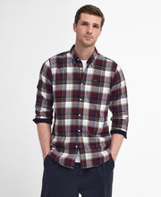 Load image into Gallery viewer, Barbour Merlot Check Shirt msh4995 re94